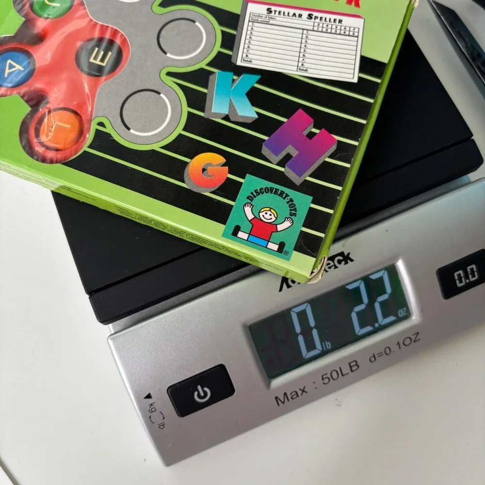 Vintage 1993 Discovery Toys‎ Stellar Speller Word Spelling Game 4000 Retro 90s